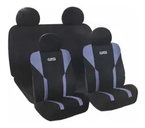 Comprar Cubre Asiento Universal En Tela Auto O Camioneta Negro\u002Fgris