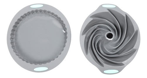 Molde Para Tartas Estriado De Silicona De Primera Calidad, V