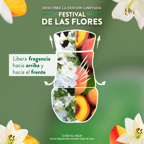 Pack X3 Repuestos De Aromatizantes Lili & Duraznos 60ml Air Wick®