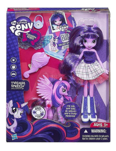 My Little Pony Equestria Girls - Twilight Sparkle Muñeca Con