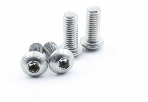 Tornillo Allen Inoxidable Milimétrico 6x30 100 Piezas