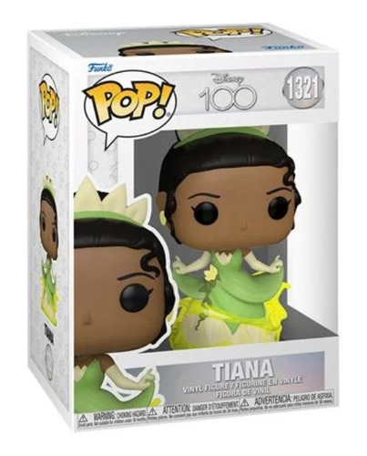 Tiana Funko Pop Princesa Y El Sapo 1321 Disney