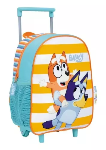 Mochila Bluey Con Carrito Jardín 12 Pulgadas