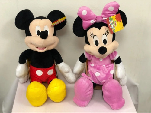 Mimi Y Mickey Mouse 40cms Par $1690.00