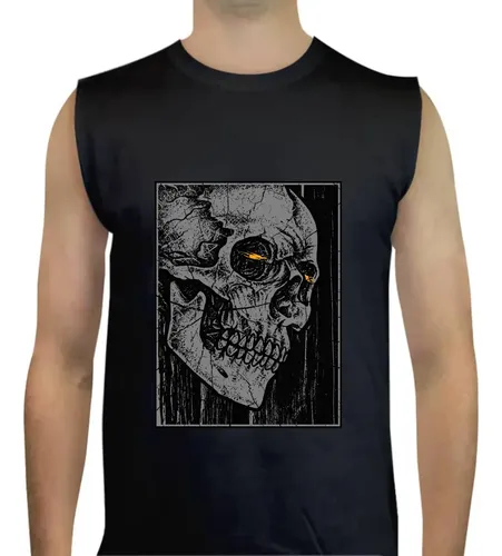 "F*ck What They Think" Skull Graphic Tank Top - Casual Fit, Lightweight