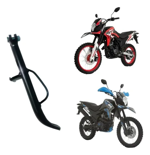 comprar Pata Parador Lateral Moto Italika Dm 150 Calidad Roja Azul