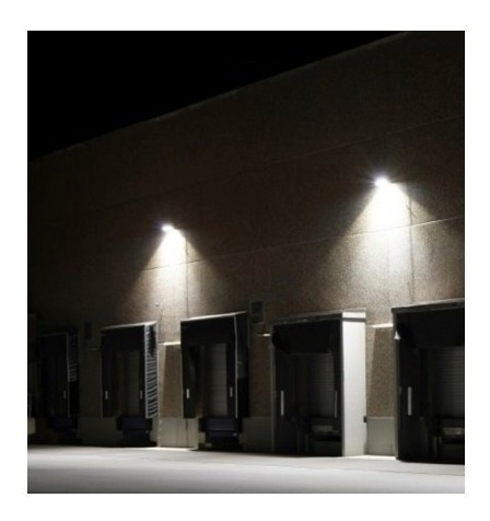 Foco Solar Proyector De Área Led 50w Iluminación / Hb Led