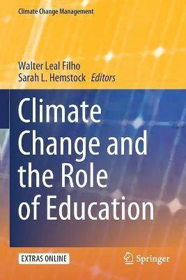 Libro Climate Change And The Role Of Education - Walter L...