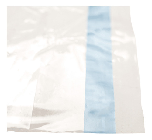 Saco Plástico Transparente 18x25 Adesivado Com Aba 500 Unid