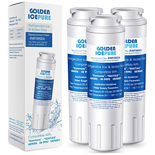 Golden Icepure Ukf8001 De Repuesto Para Maytag Ukf8001, Whir