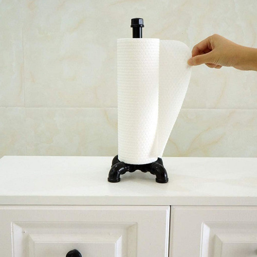Soporte Para Papel Higiénico Dorado, Industrial, Para Rollos