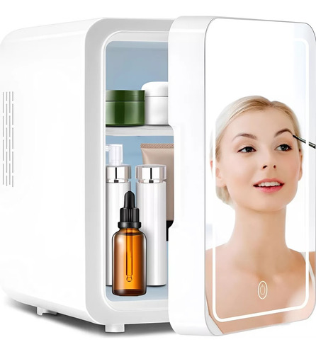 Refrigerador Para Habitación,maquillaje Coche Con Calentado Capacidad 4 Litros