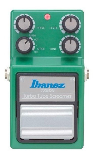 Ibanez Ts9dx Pedal Turbo Tube Screamer Overdrive Guitarra Color Verde