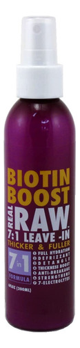 Real Raw Leave-in Biotin Boost 7-in-1 Thick & Full 6 Ounce (