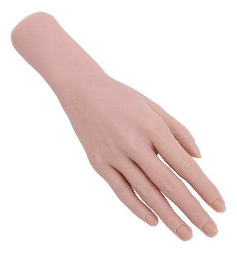 Silicone Female Practice Hand Model Nail Training Soft