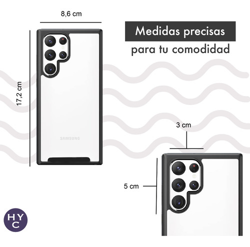 Funda Reforzada Compatible Samsung S22 Ultra Premium