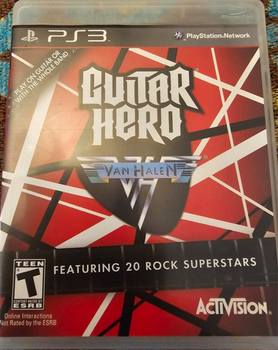 Juego De Ps3 Guitar Hero Van Halen