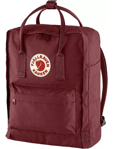 Mochila Kanken Classic Fjallraven Sueca Bordó Ox Red Premium