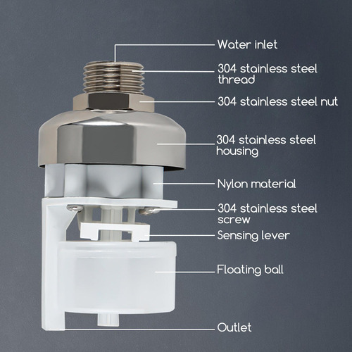 Válvula De Flotador De Control Automático De Nivel De Agua V