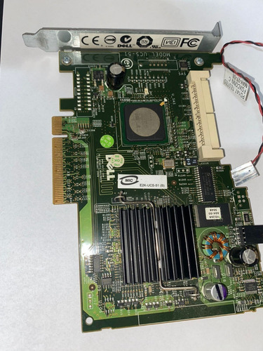 Controladora Dell Sas/sata Perc/5ir Mod. Ucs-51 C/nf