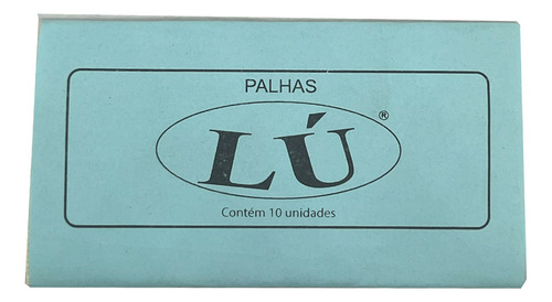 Pacote Palha Lú Para Enrolar Cigarro 50 Unidades Tabacaria