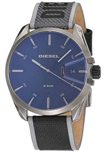 Reloj Diesel Ms9 De Nailon Con Tres Manecillas Dz1902 Negro 