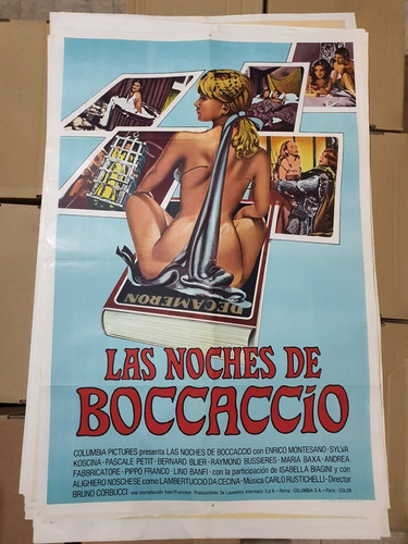 Afiche De Cine Original-las Noches De Bocaccio-1991