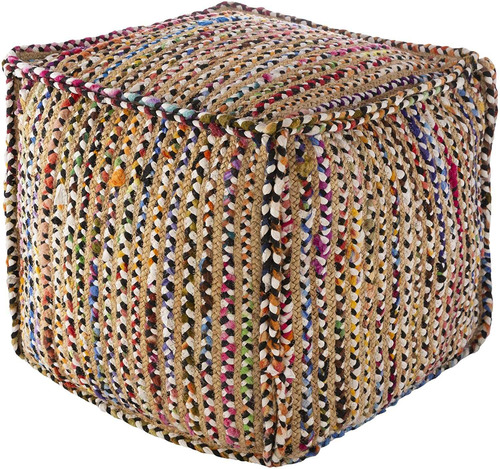 Puf De Cabaña De 18 X 18 X 18 , 18 De Alto X 18 D...