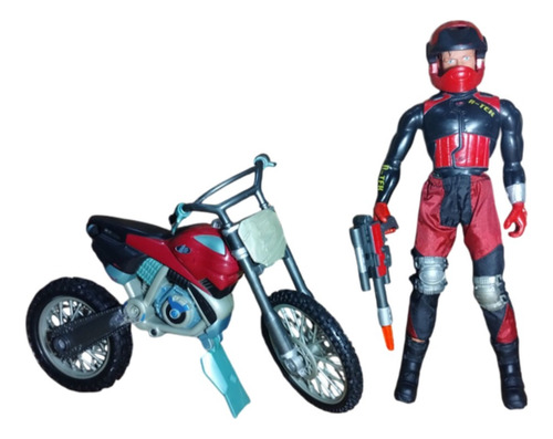 Max Steel Super Motocross Coleccionable (Usado)