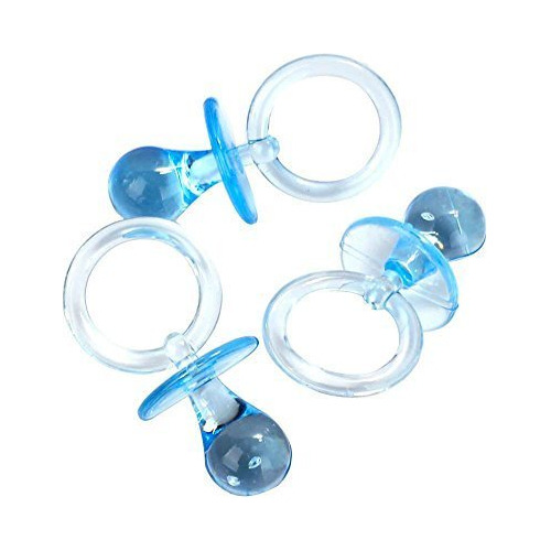 Adorox Chupete De Acrílico Azul De 2.5 Pulgadas Para Baby .