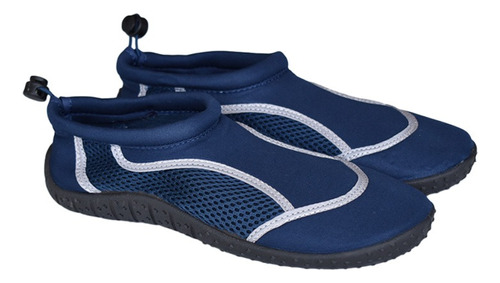 Aquashoes - Zapatillas De Agua Punta Sal Azul Plomo T 39-44