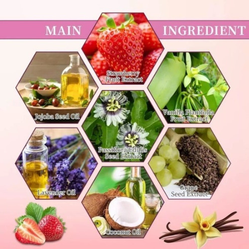 Aceite De Afeitado De Vainilla De Fresa Para Mujeres,1