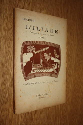 L`iliade Libro 2 - Omero - C. O. Zuretti (griego/ Italiano)