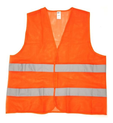 Chaleco Reflectivo Reglamentario Fluo Moto Naranja Servus