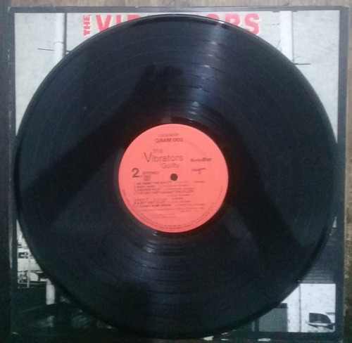 Imagem 3 de 4 de Lp Vinil Album The Vibrators Guilty (ed. Brasil - Punk)