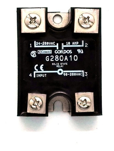 Relevador Industrial De Estado Sólido 10 A Crouzet G280a10