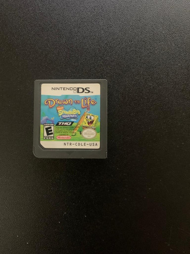 Drawn To Life: Spongebob Squarepants Edition Ds Cartucho