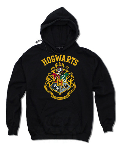 Canguro Harry Potter Hogwarts 001 (negro:) Ideas Mvd 