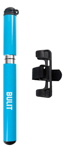 Inflador De Mano Bulit Serie 600 - Doble Extensión Color Azul