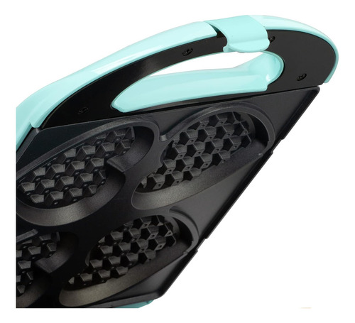 Holstein® Máquina Hacer 4 Waffles Corazón Antiadherente