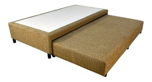 Cama Marinera 1 1/2 Plaza  Mussa Urania Chenille 90x190 