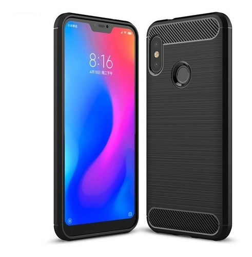 Funda Carbono Para Xiaomi Mi A2 Lite