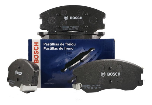 Pastilha De Freio Traseira Bosch Fusion 2005 - 2012