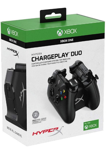 Imagem 1 de 3 de Hyperx Chargeplay Duo Carregador Para Controles De Xbox