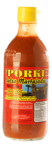 Salsa Porkie Martajada Caja Con 9 Piezas De 370 Mililitros