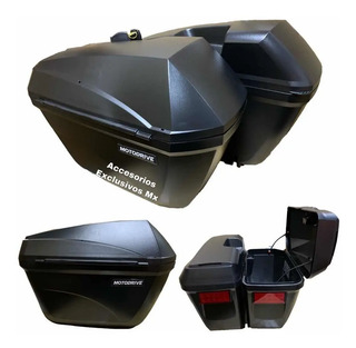 MALETAS LATERALES PARA MOTO 4RS V39 ALUMINIO 72 LITROS UNIVERSAL