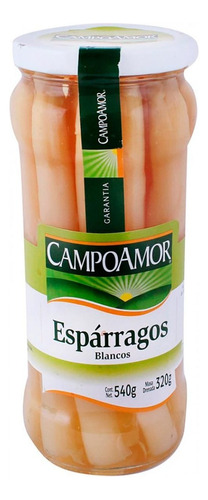 Espárragos Campoamor Blanco Entero 540g