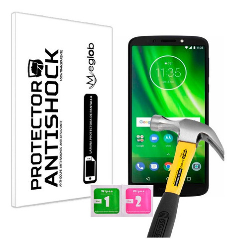 Protector De Pantalla Anti-shock Motorola Moto G6