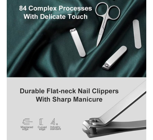 Set De Manicure-pedicure: Cortador De Uñas+tijeras Xiaomi