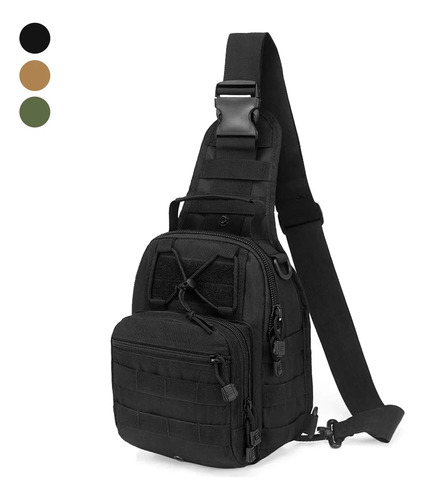 Bolso De Hombro Táctico Molle, Bandolera Militar Para Exteri